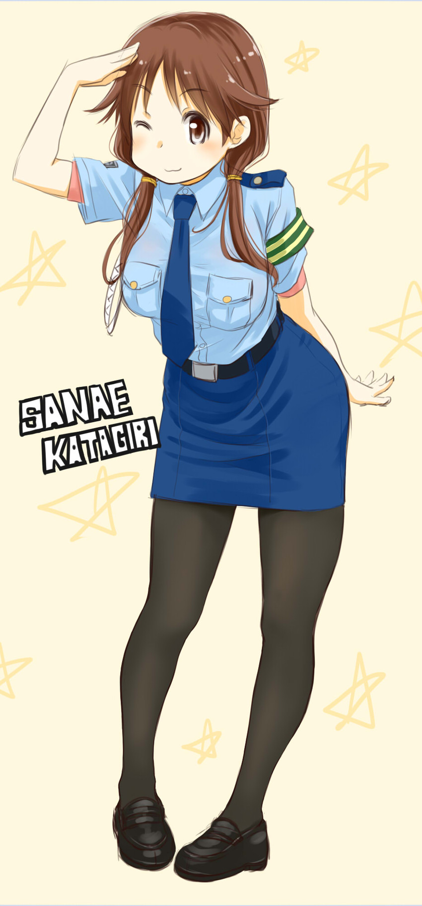katagiri sanae (idolmaster and 1 more) drawn by retsumaru
