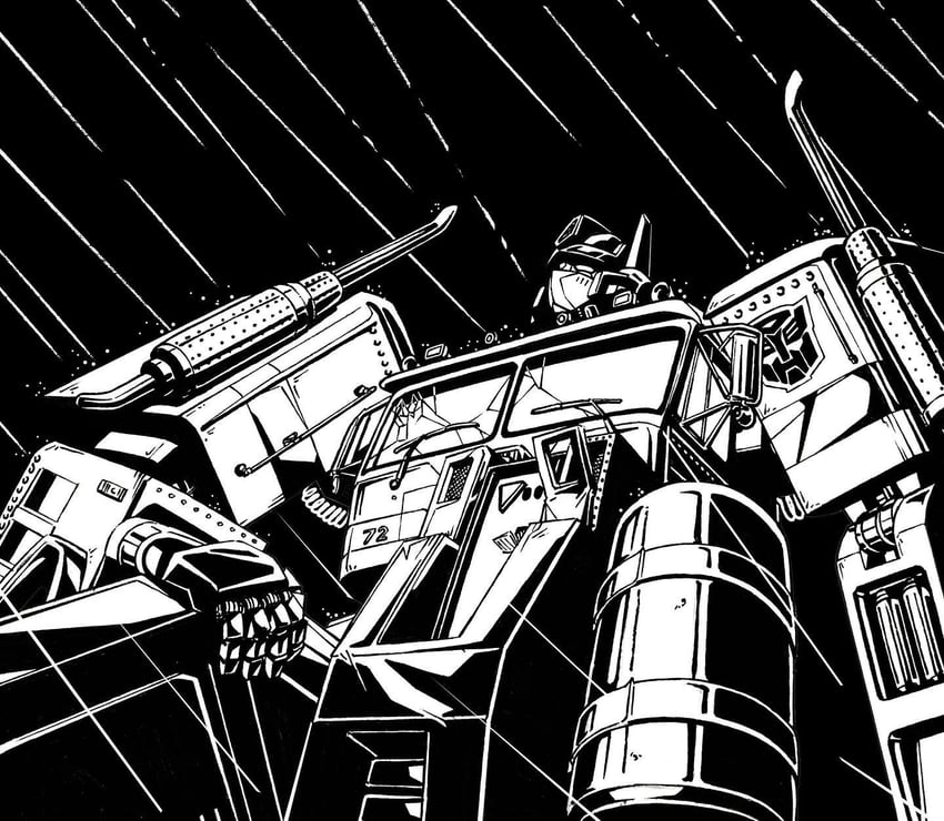 optimus prime (transformers and 1 more) drawn by reece_b_scott