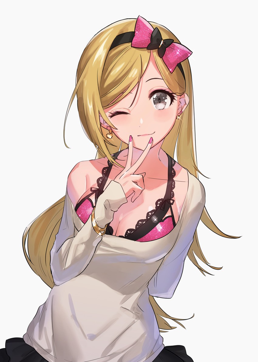 fujimoto rina (idolmaster and 1 more) drawn by gihuta_hiroshi