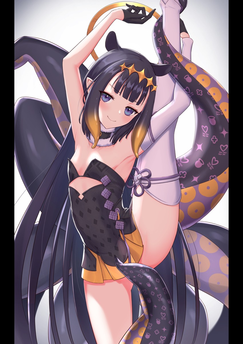 ninomae ina'nis (hololive and 1 more) drawn by cocoablue23