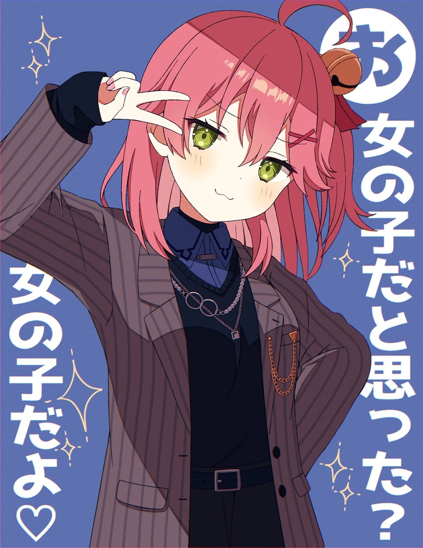 sakura miko and hiodoshi ao (hololive and 1 more) drawn by momoniru