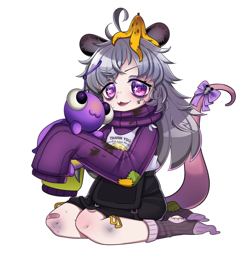 peonyplayinpossum (indie virtual youtuber) drawn by glimmycat