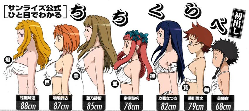 kuga natsuki, fujino shizuru, tokiha mai, minagi mikoto, suzushiro haruka, and 2 more (my-hime) drawn by hisayuki_hirokazu