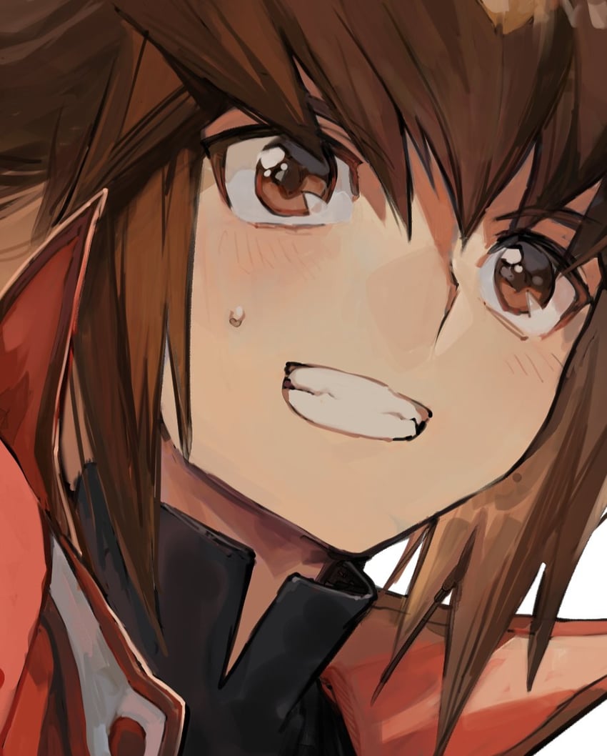yuki judai (yu-gi-oh! and 1 more) drawn by aoki_(fumomo)