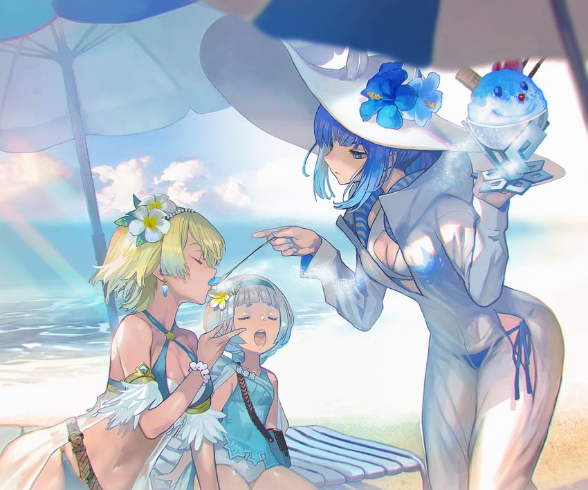 fjorm, ylgr, and nifl (fire emblem and 1 more) drawn by maeshima_shigeki
