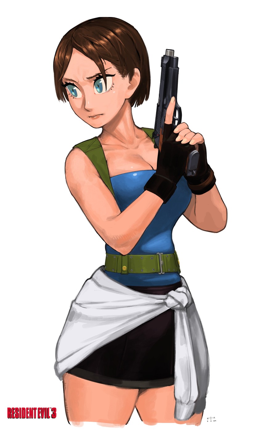 jill valentine (resident evil and 1 more) drawn by unknownid