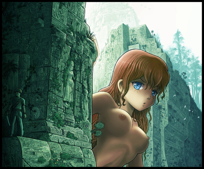 wander and jissy (shadow of the colossus and 1 more) drawn by karbo