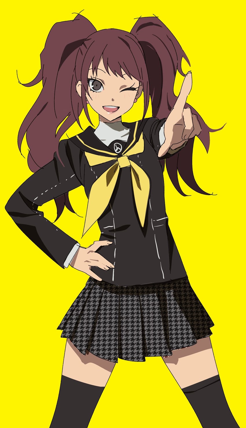 kujikawa rise (persona and 1 more) drawn by betti_(xx_betti)
