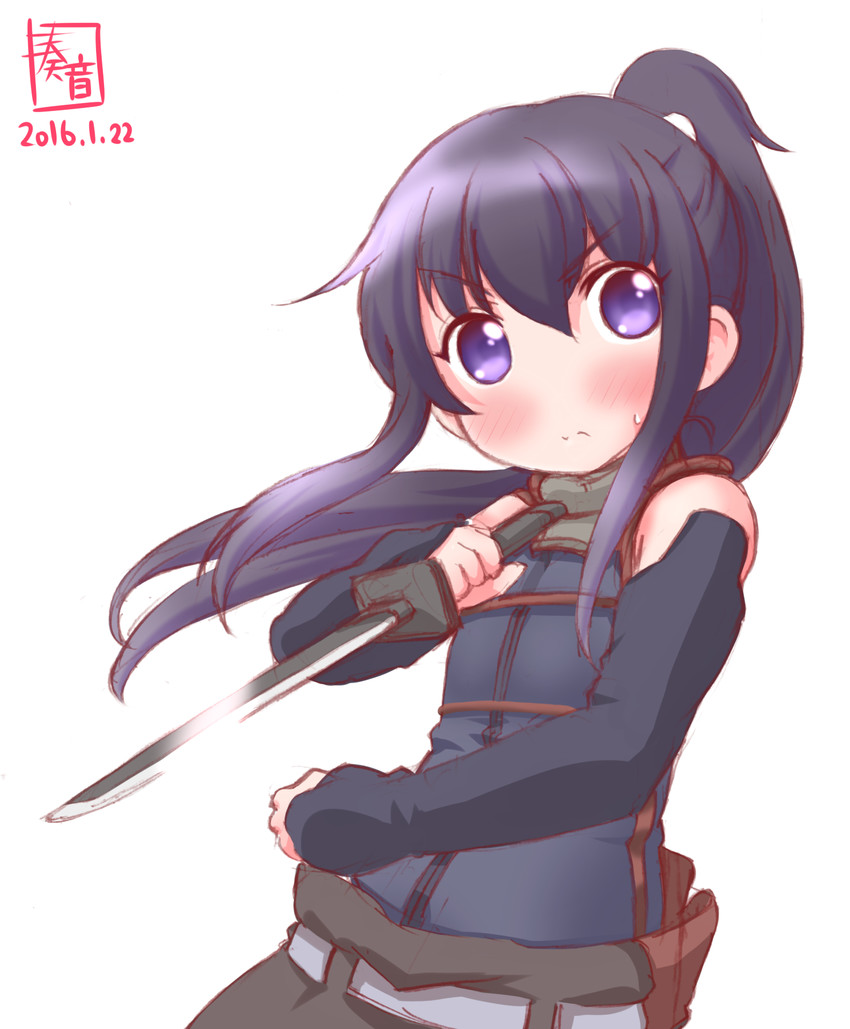 akatsuki (kantai collection and 1 more) drawn by kanon_(kurogane_knights)