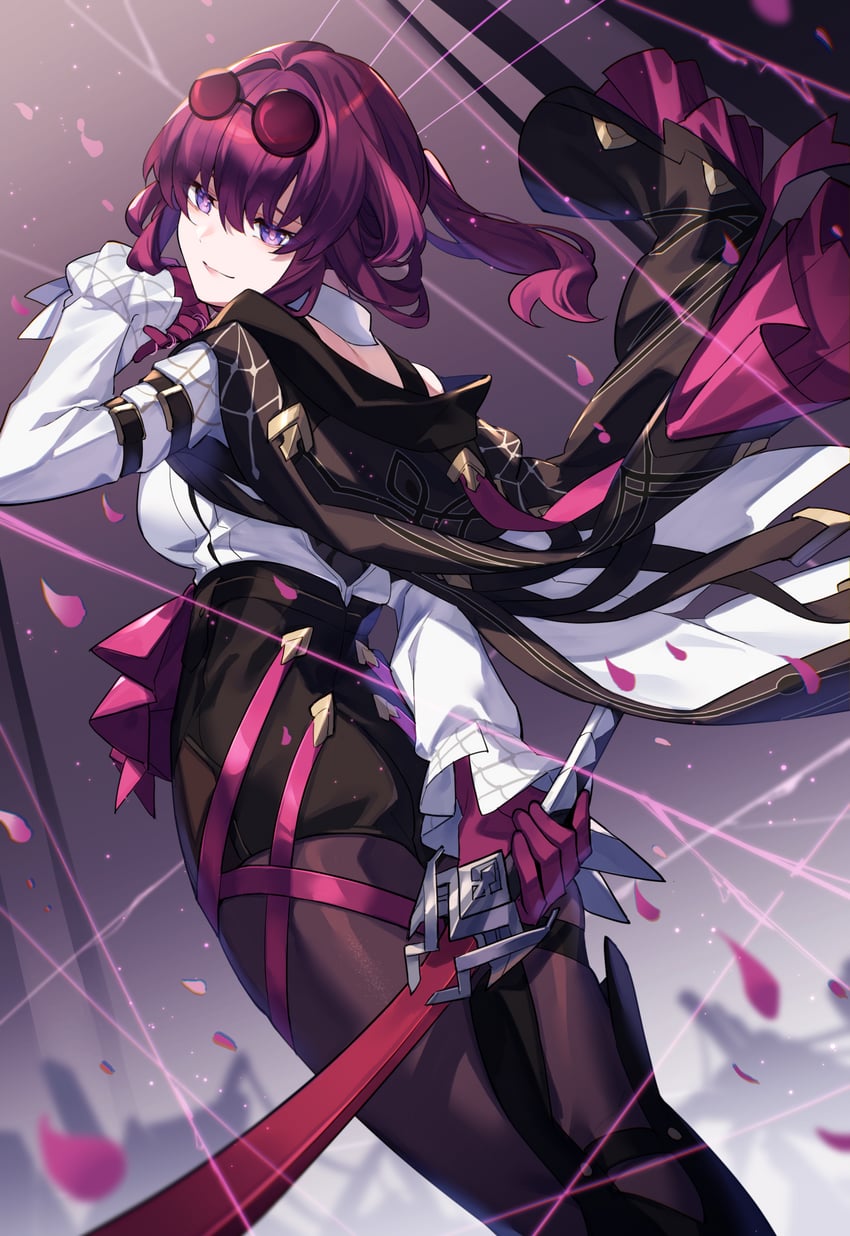 kafka (honkai and 1 more) drawn by hizuki_miya