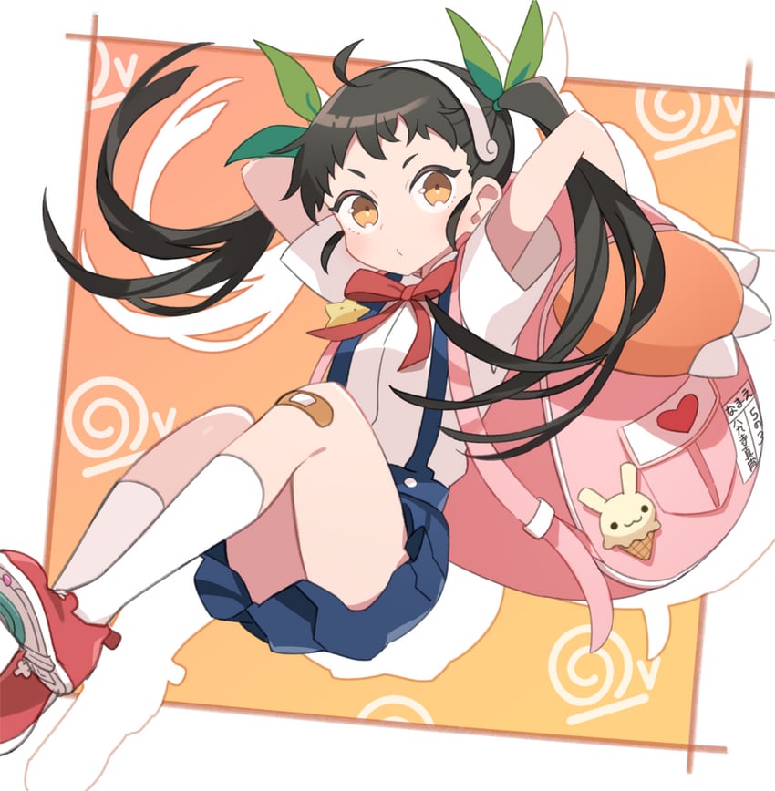 hachikuji mayoi (monogatari and 1 more) drawn by kanyoko_(yuzukano_17)