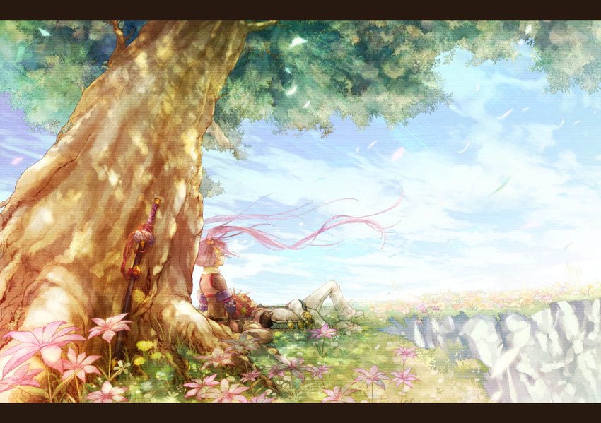 sophie and asbel lhant (tales of and 1 more) drawn by ritttz