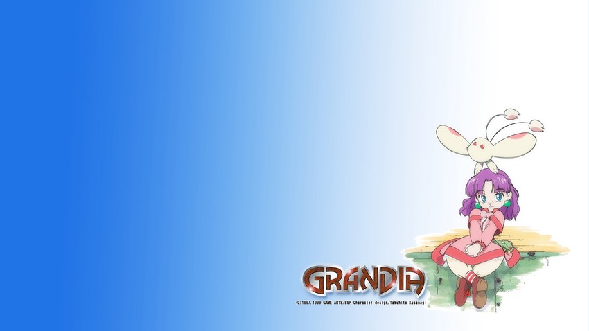 sue and puui (grandia and 1 more) drawn by hontani_toshiaki