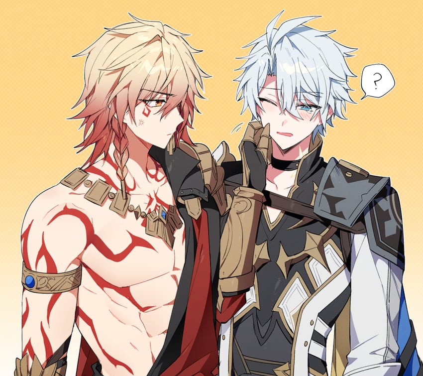 phainon and mydei (honkai and 1 more) drawn by bl_tarock