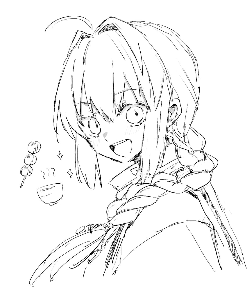 yamato takeru (fate and 1 more) drawn by citron80citron