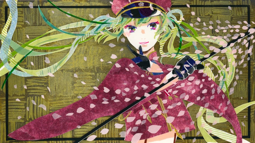hatsune miku (vocaloid and 1 more) drawn by ryono