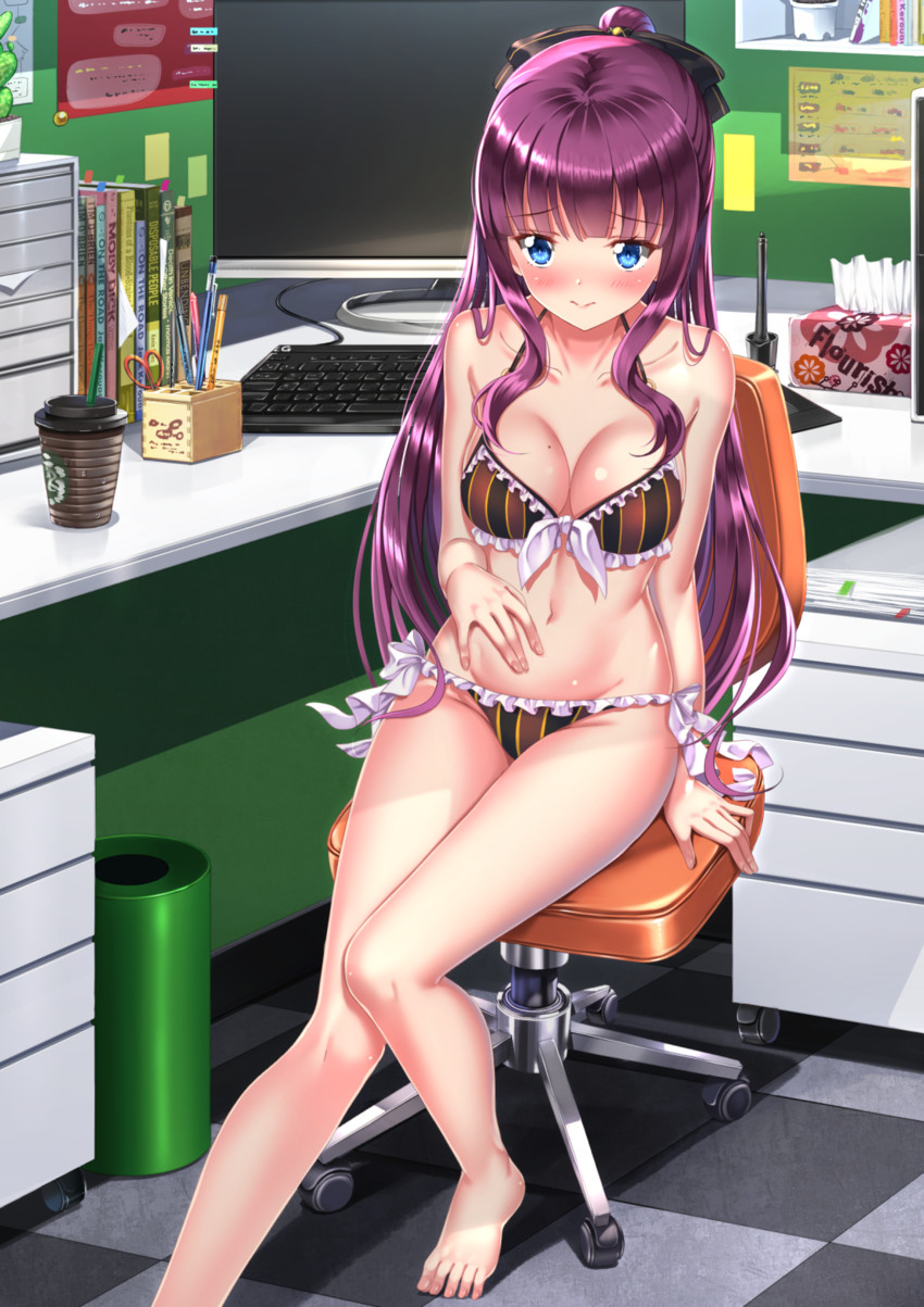 takimoto hifumi (new game!) drawn by swordsouls