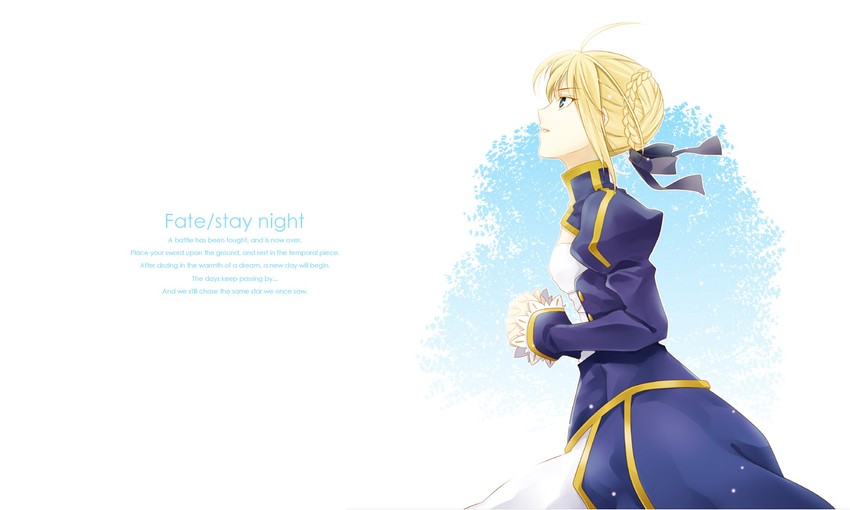 artoria pendragon and saber (fate and 1 more) drawn by nina_(pastime)