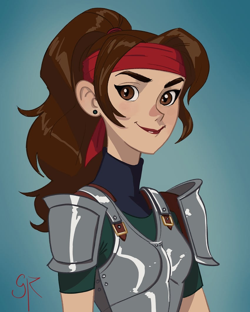 jessie rasberry (final fantasy and 2 more) drawn by galmesh_rosewood