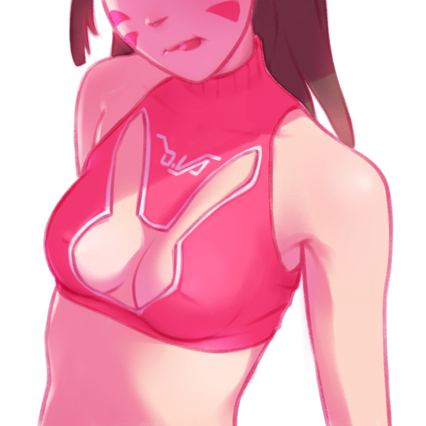 d.va (overwatch and 1 more) drawn by temproar