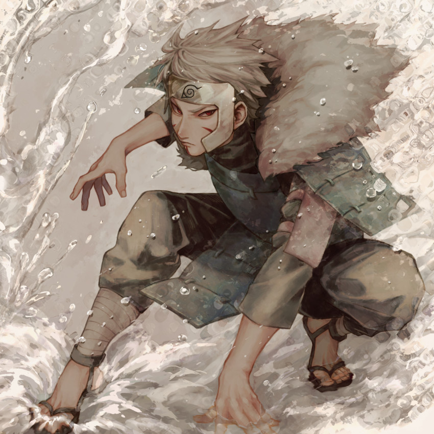 senju tobirama (naruto and 1 more) drawn by subuta_(butabutasubuta)