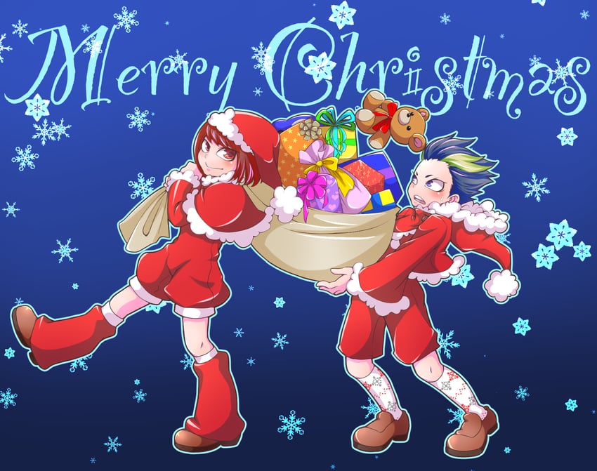 jin chonshu and jin chonrei (fatal fury) drawn by jinko_nemui