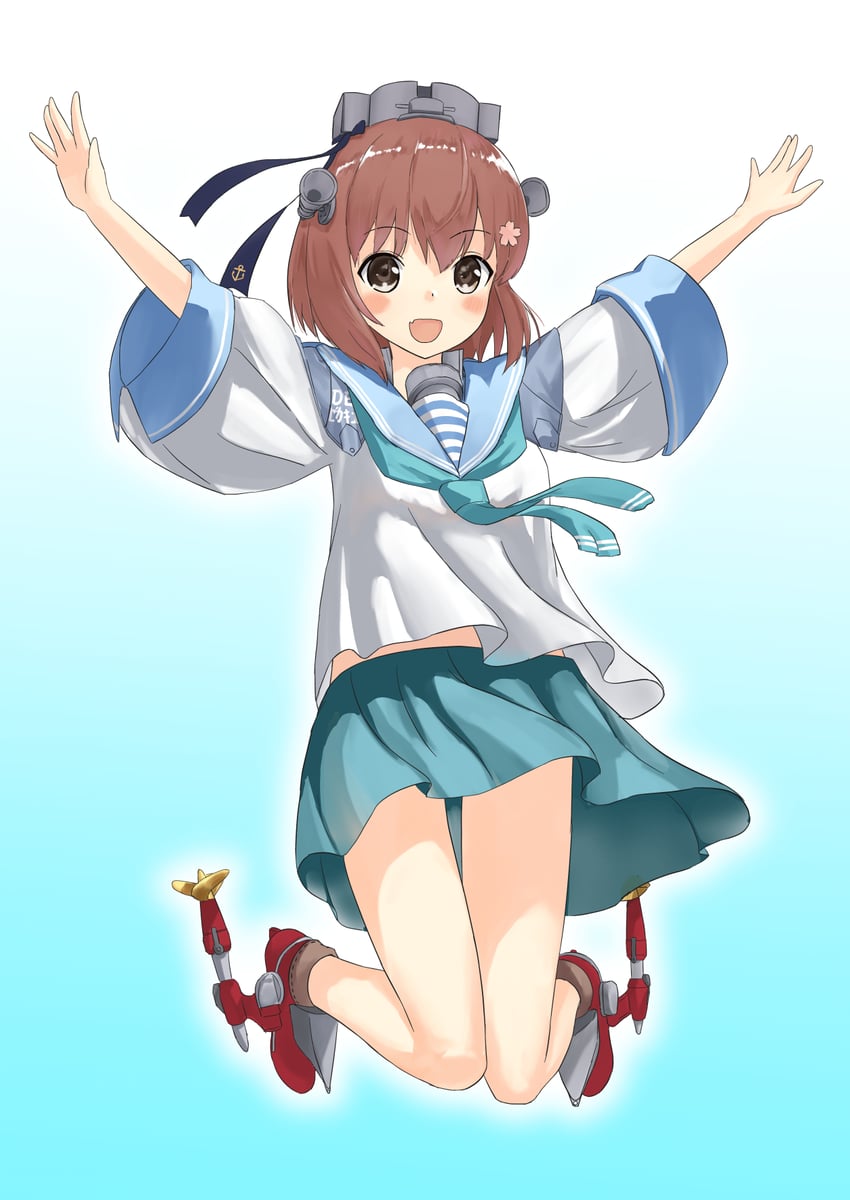 yukikaze and samuel b. roberts (kantai collection) drawn by yuki_4040