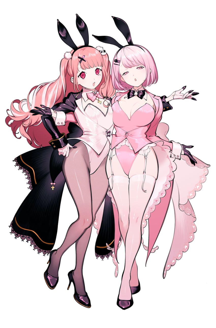 shiina yuika and sasaki saku (nijisanji) drawn by dt_777_tb