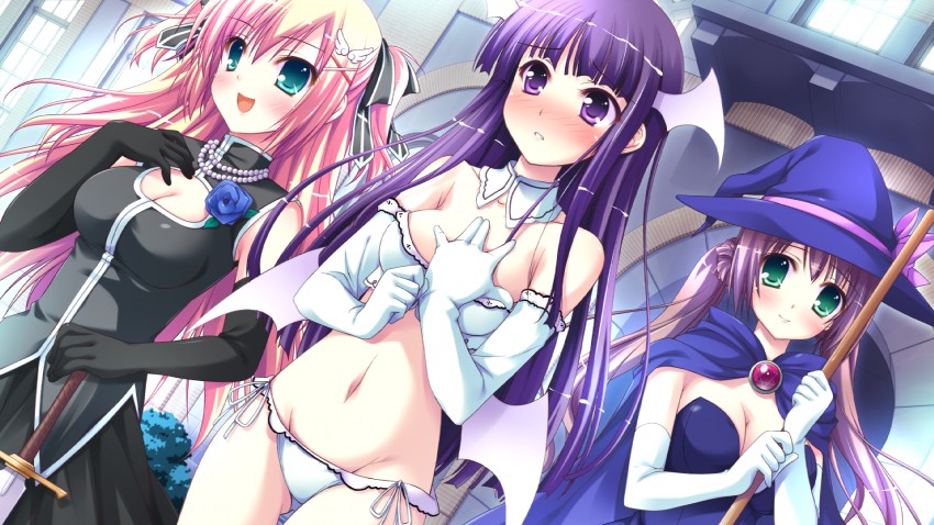 tenjou rio, suzueda komachi, and tenjou kikyou (iro ni ide ni keri waga koi wa) drawn by ko~cha and narumi_yuu_(bunbukudou)