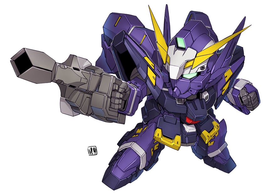 huckebein and huckebein mk iii (super robot wars and 2 more) drawn by nakano_haito