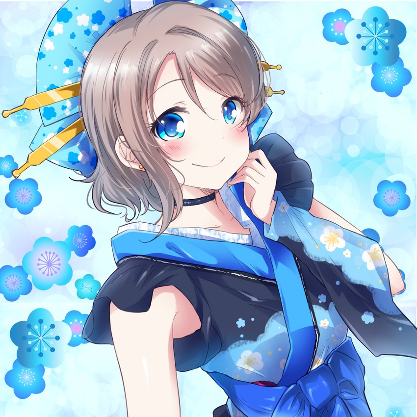 watanabe you and saitou shuka (love live! and 1 more) drawn by zero-theme