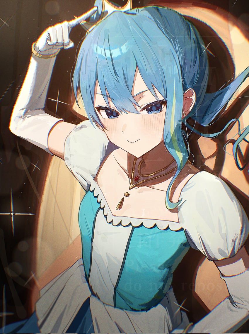 hoshimachi suisei (hololive and 1 more) drawn by kouchanthree