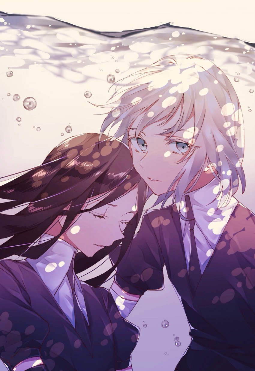 diamond and bort (houseki no kuni) drawn by sasami_(n0727n)