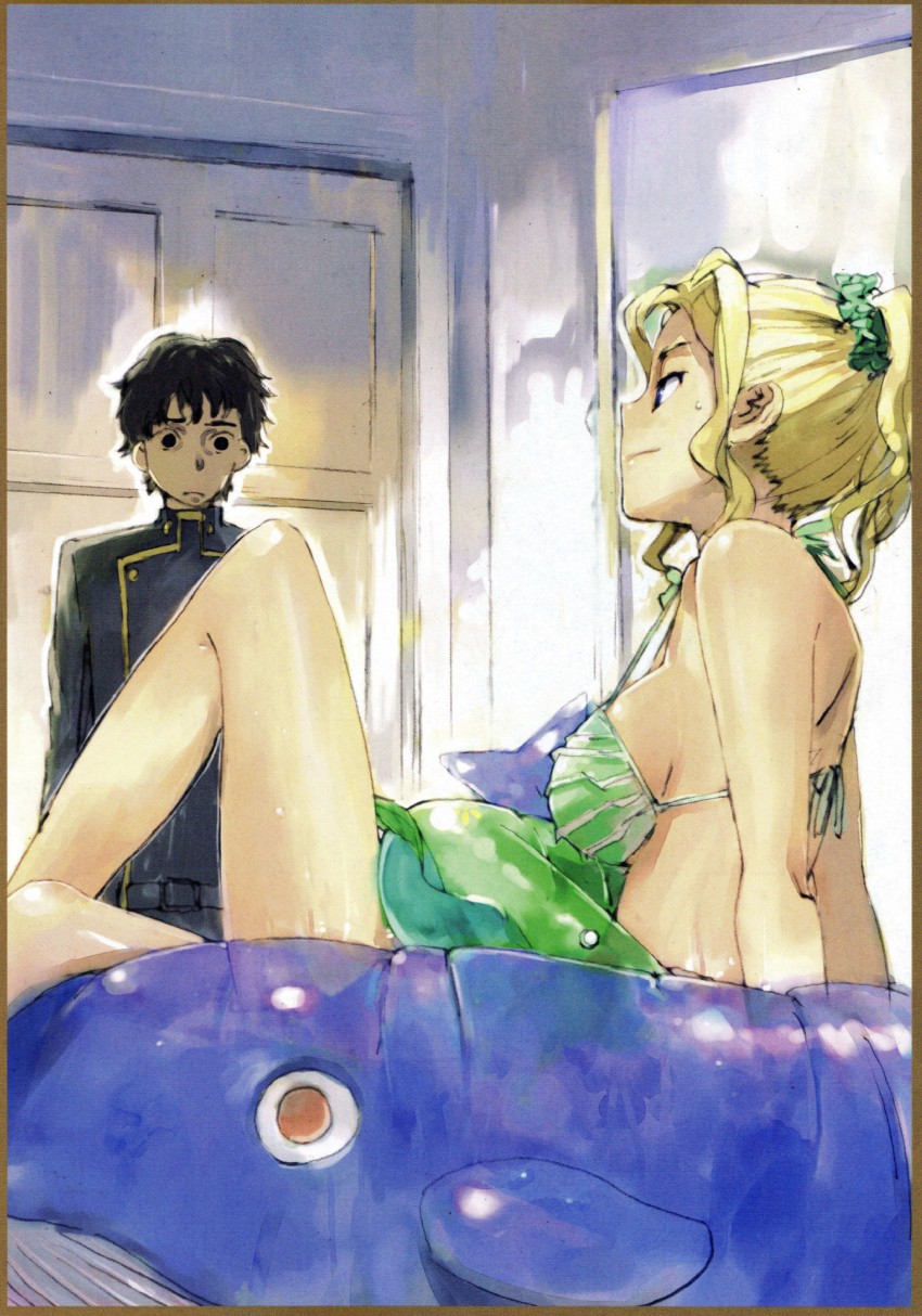 kururugi suzaku and milly ashford (code geass) drawn by toi8