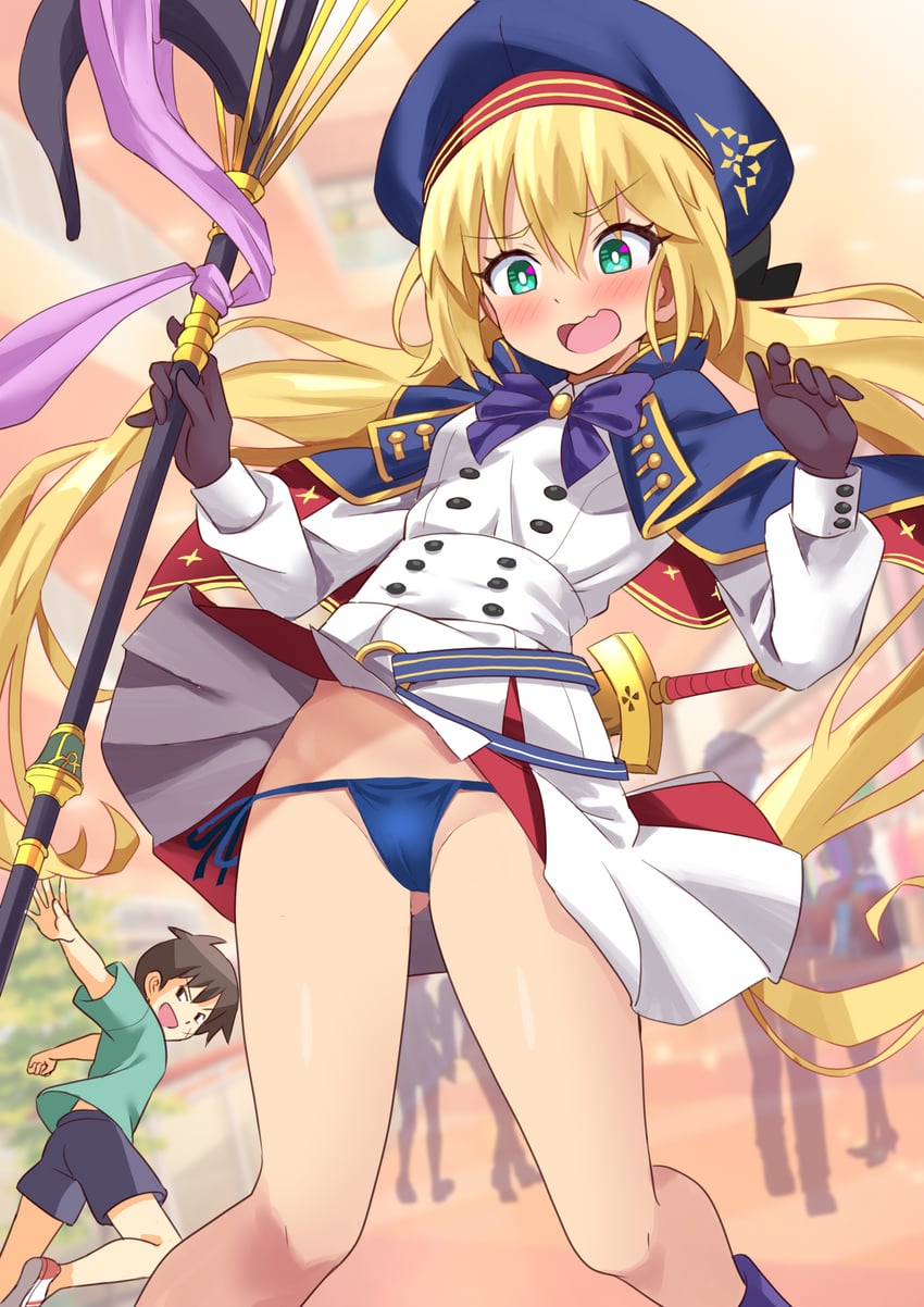 artoria pendragon and artoria caster (fate and 1 more) drawn by shimouki_izui