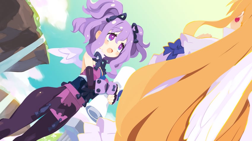 flonne and ceefore (disgaea and 1 more) drawn by harada_takehito