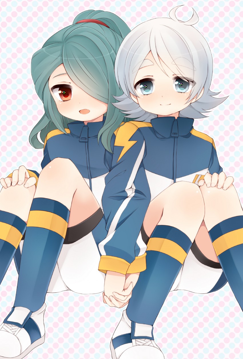 kazemaru ichirouta and fubuki shirou (inazuma eleven) drawn by tsukudani_norio