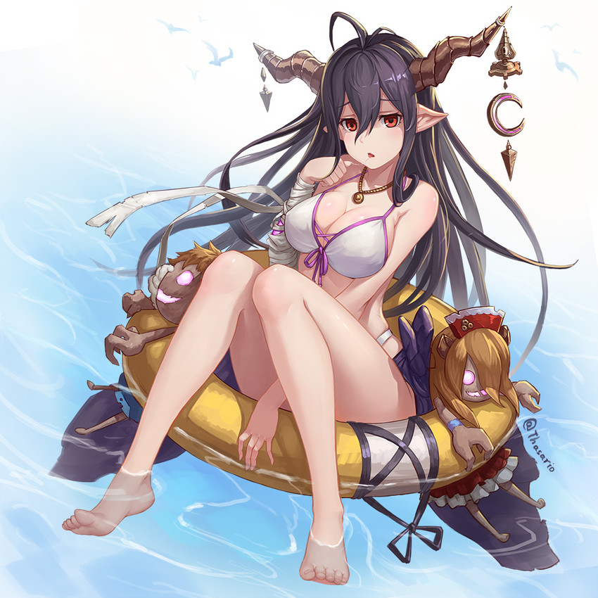 danua, gretel, and hansel (granblue fantasy) drawn by leo_thasario
