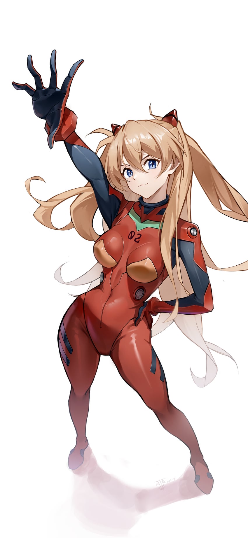 souryuu asuka langley (neon genesis evangelion) drawn by ajaz_(artist)