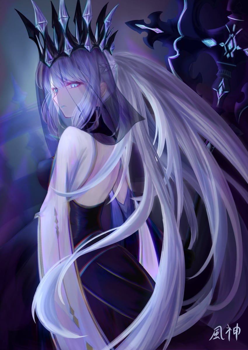 morgan le fay (fate and 1 more) drawn by fuugami