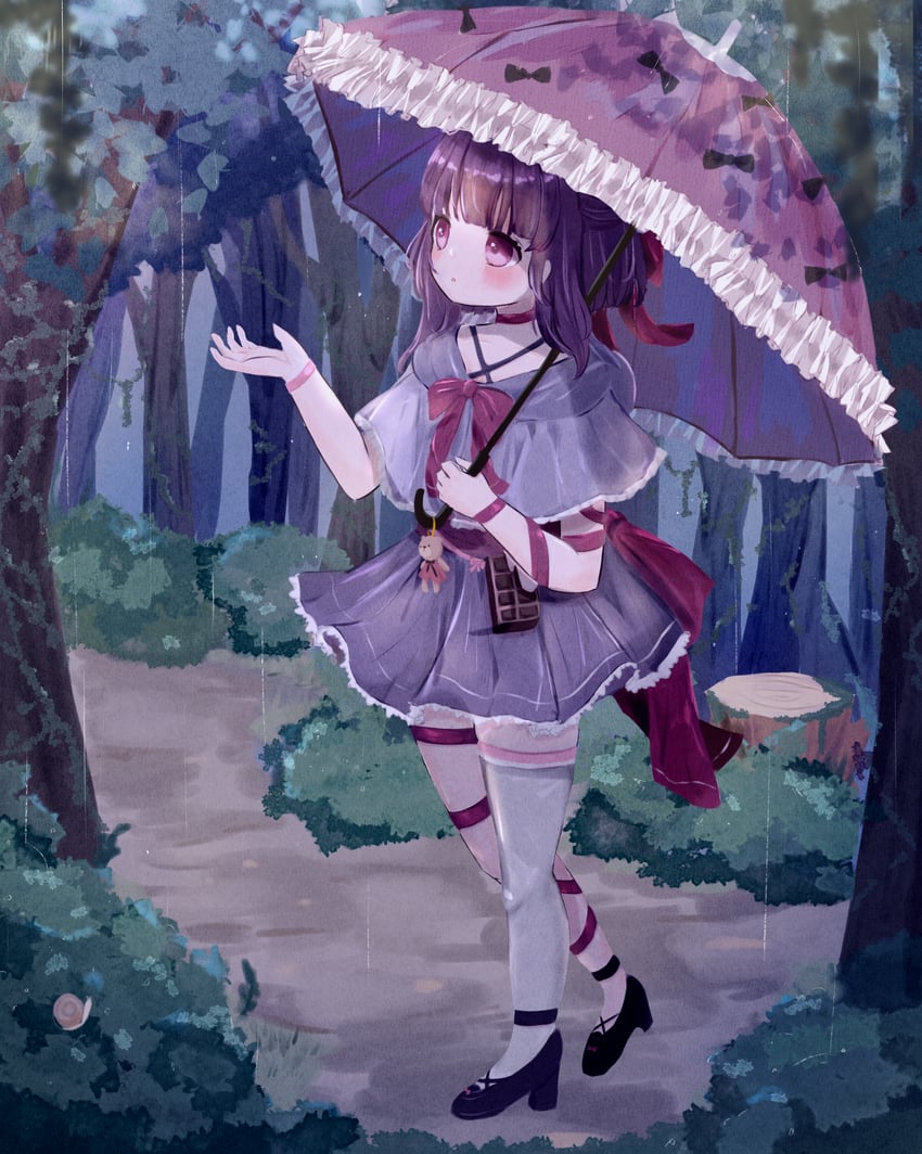 fallenshadow (indie virtual youtuber) drawn by feerie