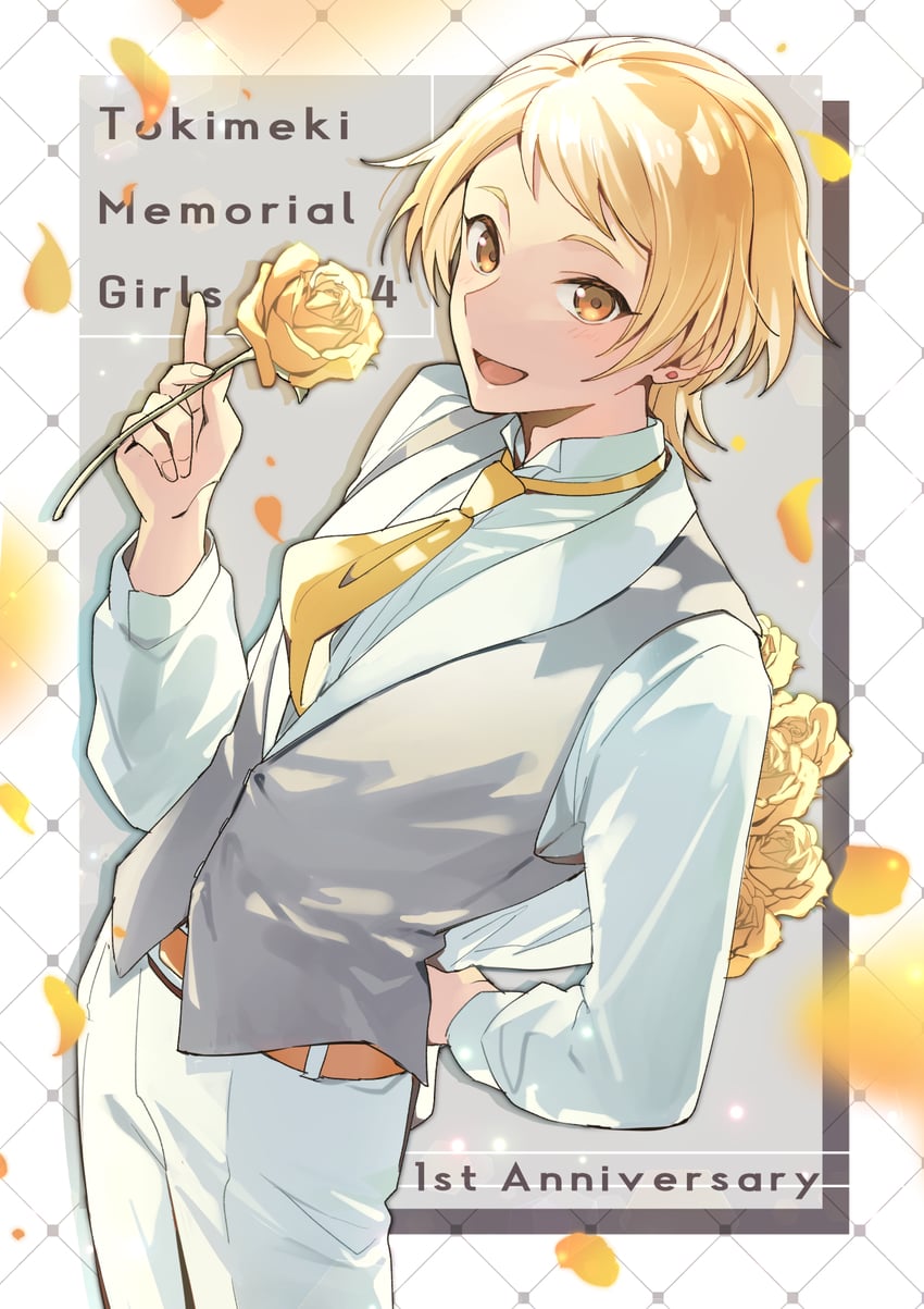 honda iku (tokimeki memorial and 3 more) drawn by sakuro