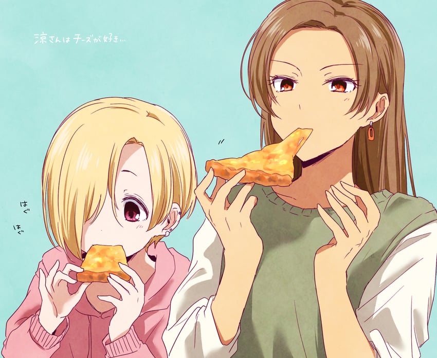 shirasaka koume and matsunaga ryo (idolmaster and 2 more) drawn by ayame_iro_(toumei_dolce)