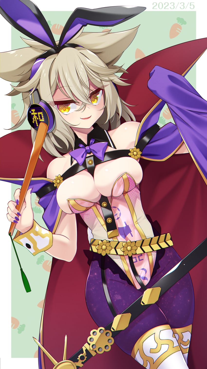 toyosatomimi no miko (touhou) drawn by muchin_jousha