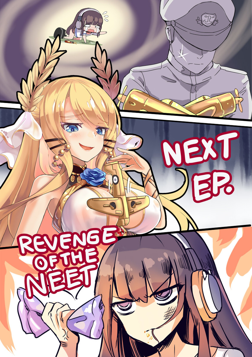commander, victorious, and long island (azur lane) drawn by hm_(hmongt)