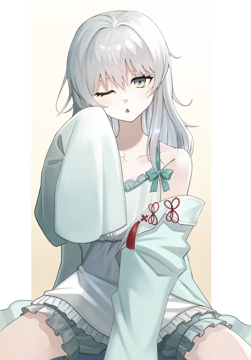 nekomugi tororo (indie virtual youtuber) drawn by ziu