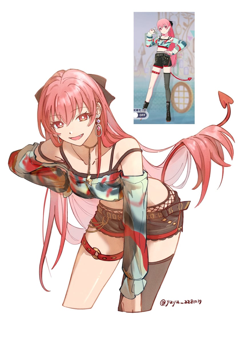 shiraishi an and momoi airi (project sekai) drawn by yu_(yuyu)