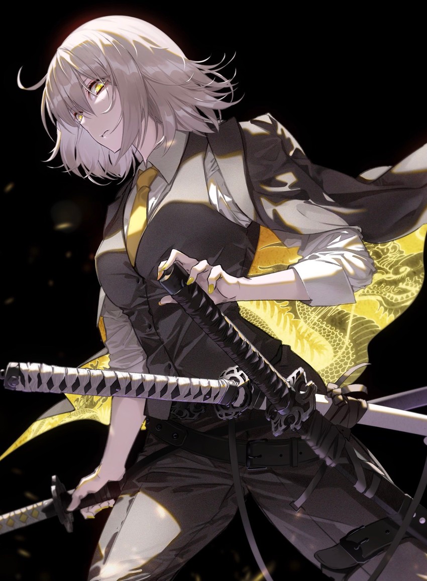 jeanne d'arc alter (fate and 1 more) drawn by tsurukame