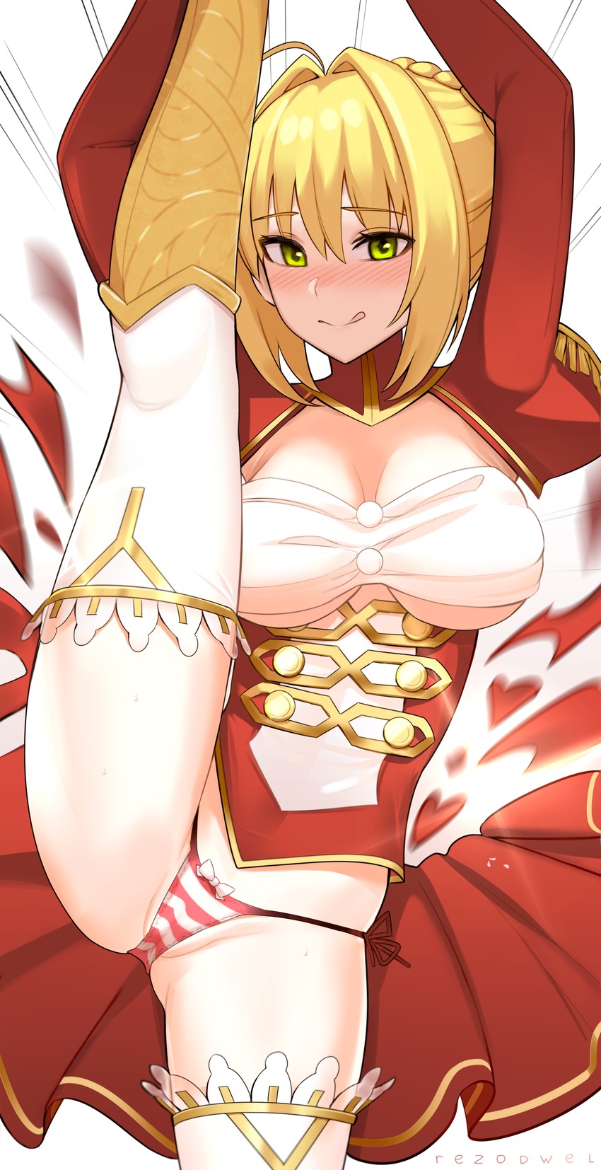 nero claudius (fate and 2 more) drawn by rezodwel