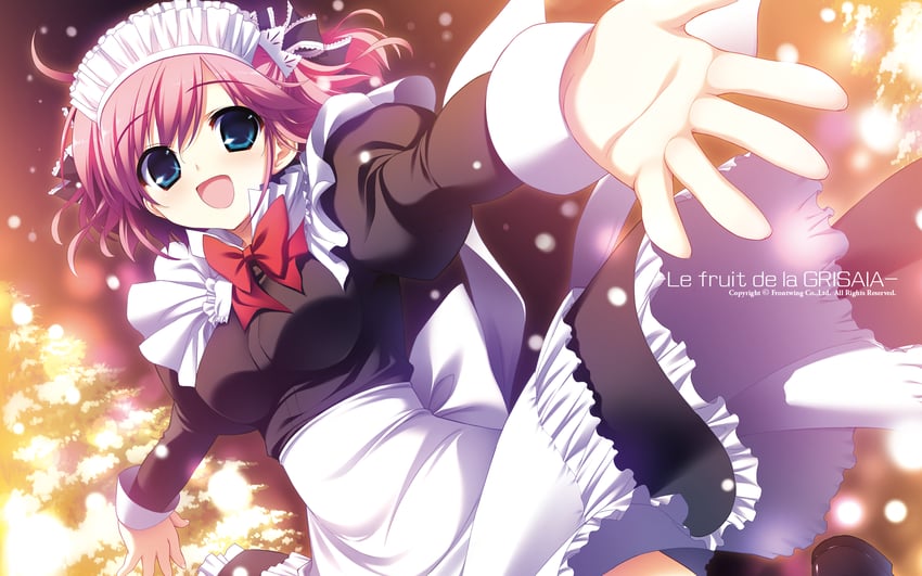 komine sachi (grisaia and 1 more) drawn by fumio_(ura_fmo)